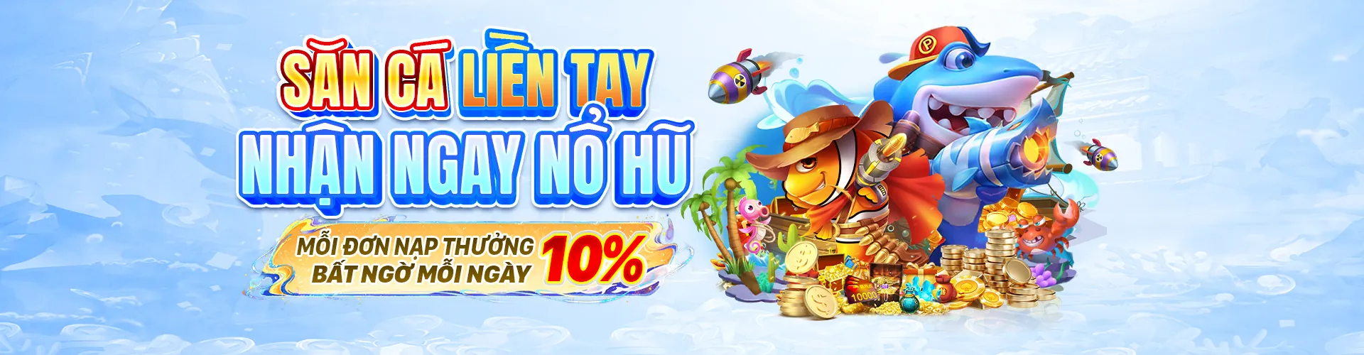 Hình ảnh chính game bắn cá 123BET Nổ Hũ